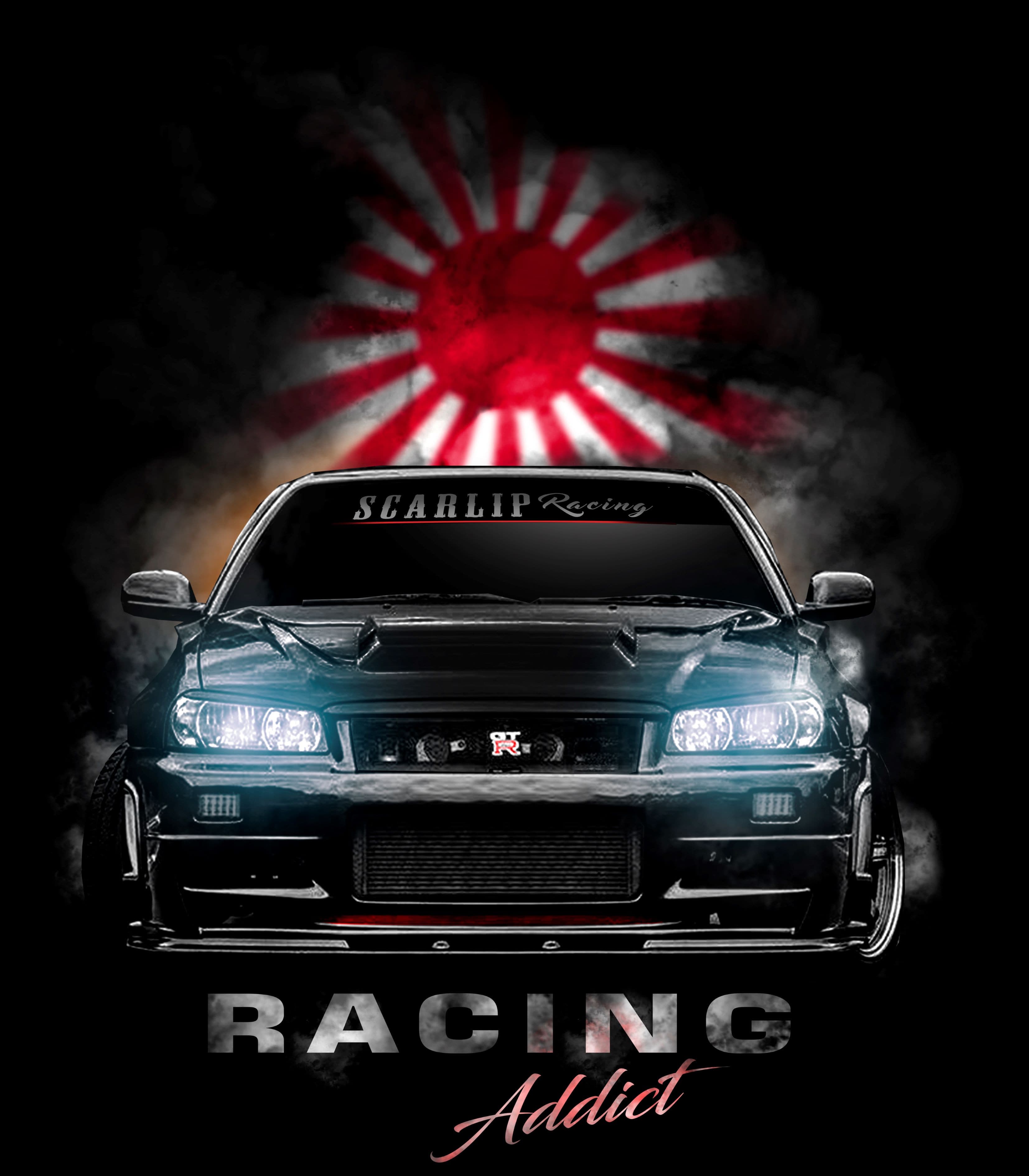 CAMISETA NISSAN SKYLINE GTR-34 (1998-2001)