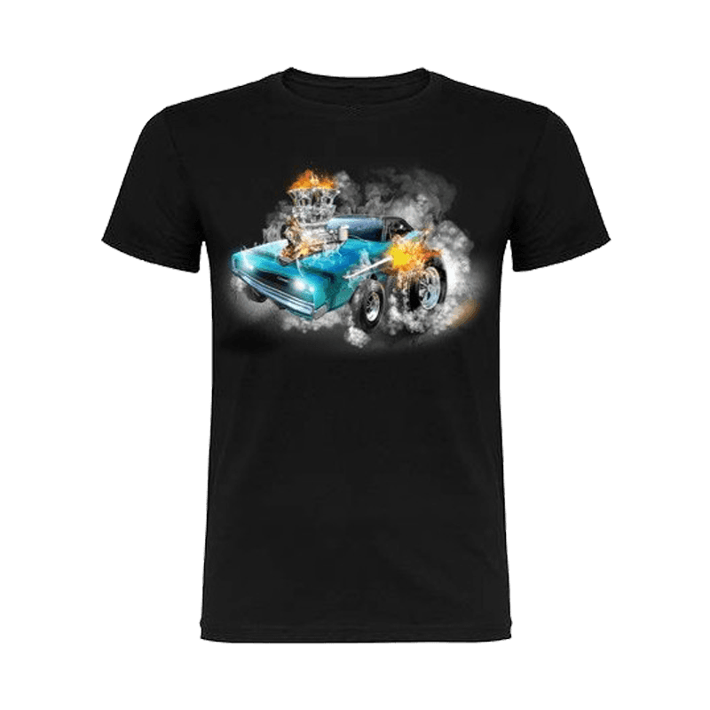CAMISETA DODGE CHARGER CARTOON