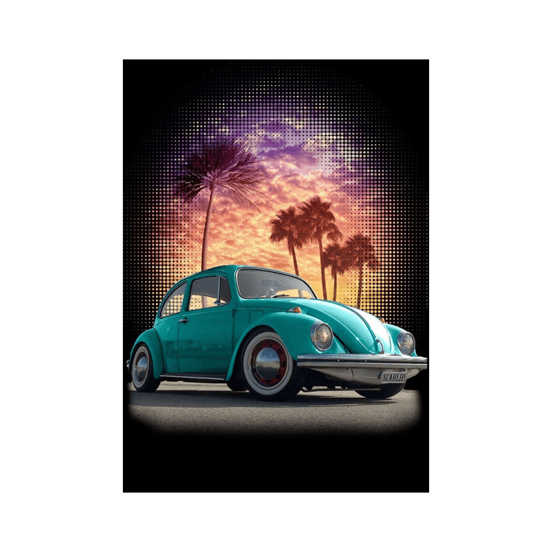 CAMISETA ESCARABAJO ON THE BEACH