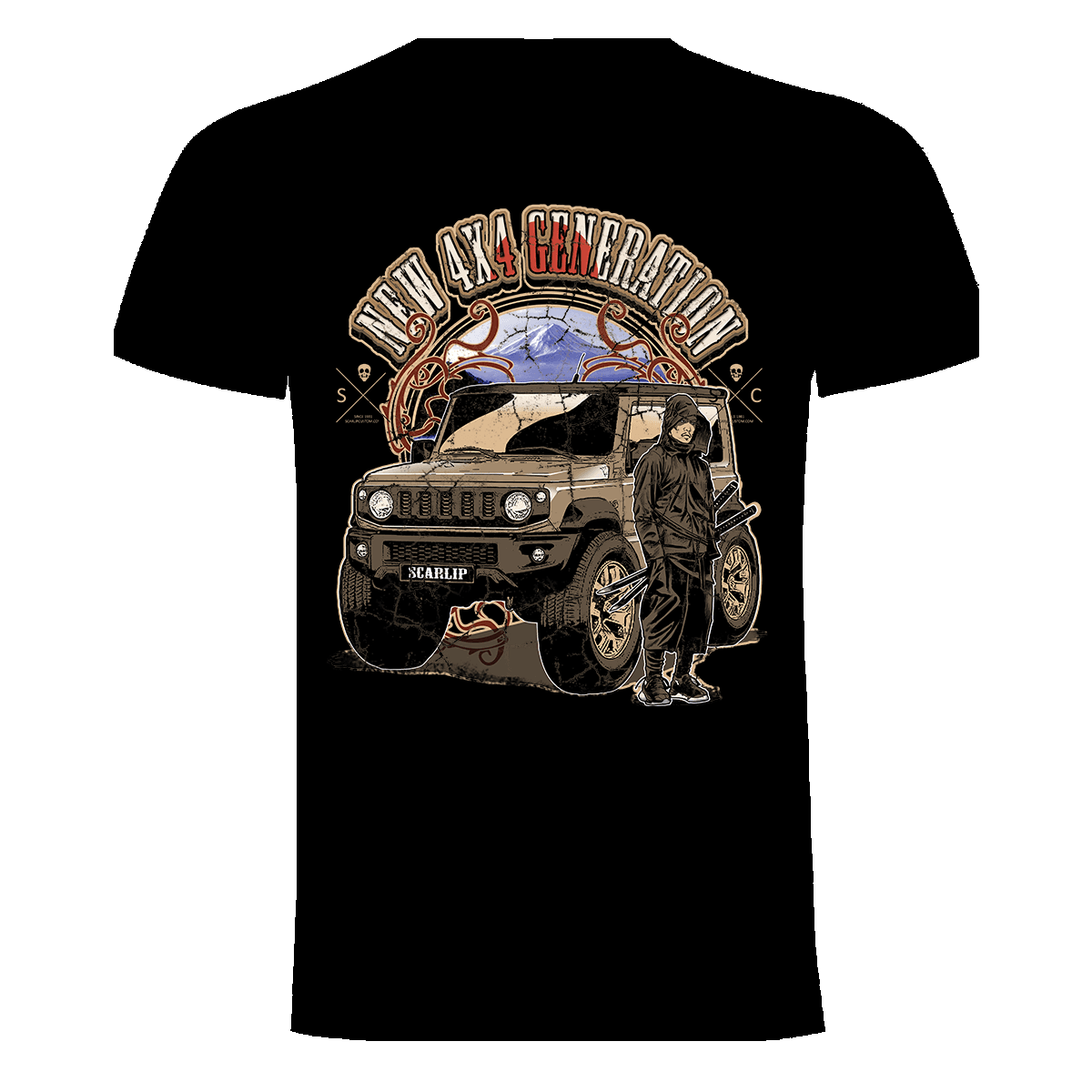 CAMISETA SUZUKI-NEW 4X4 GENERATION