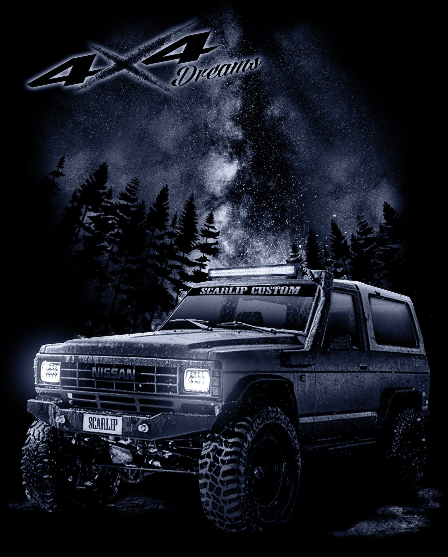 CAMISETA DREAMS 4X4 NISSAN PATROL J160