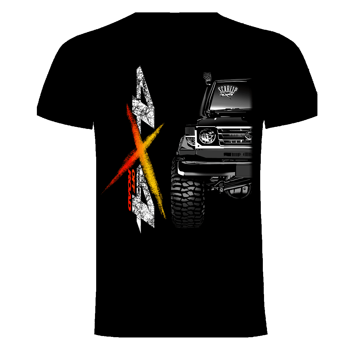 CAMISETA 4X4 OFF ROAD TOYOTA LJ70