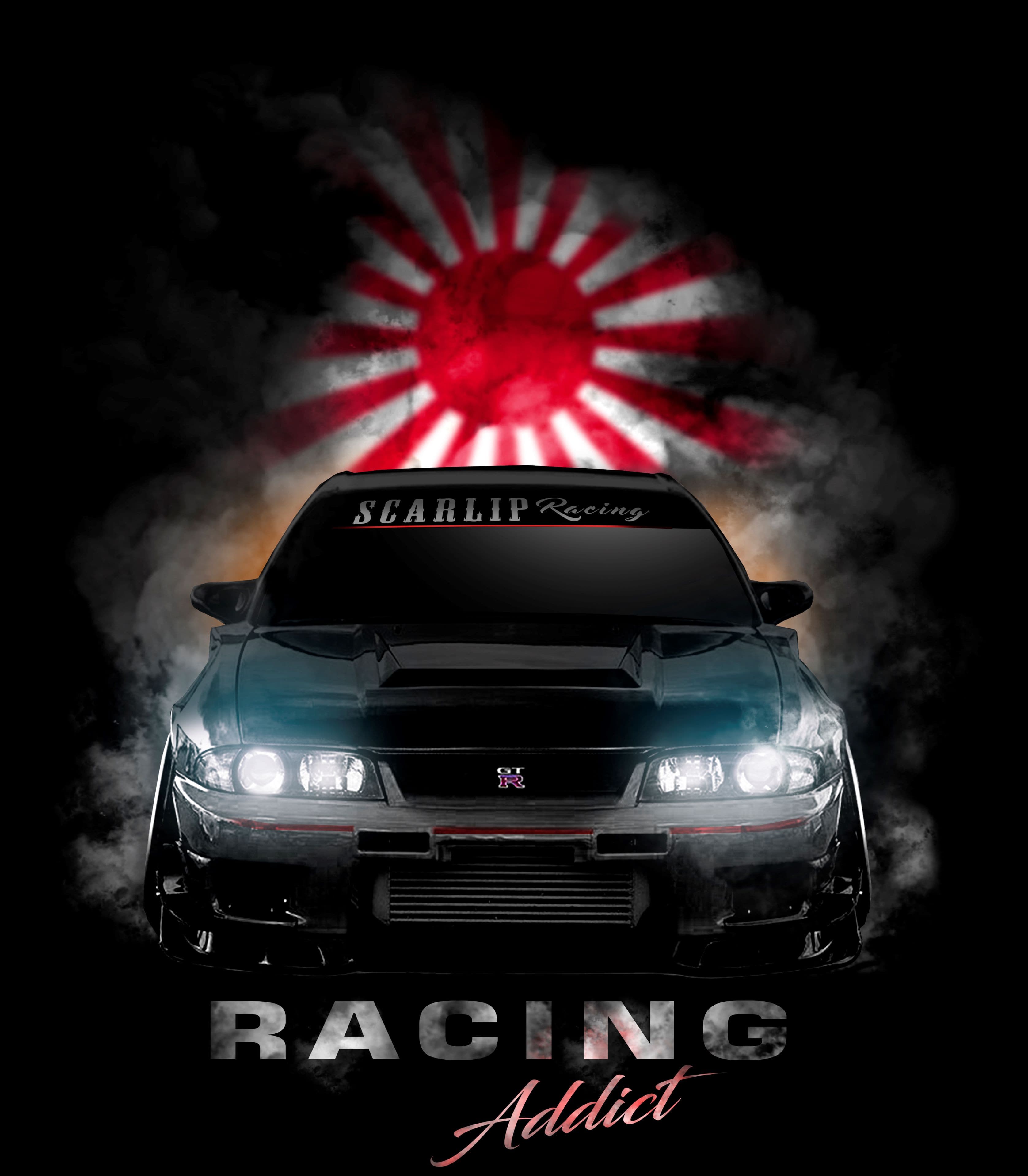 CAMISETA NISSAN SKYLINE GTR-33 (1986-2008)