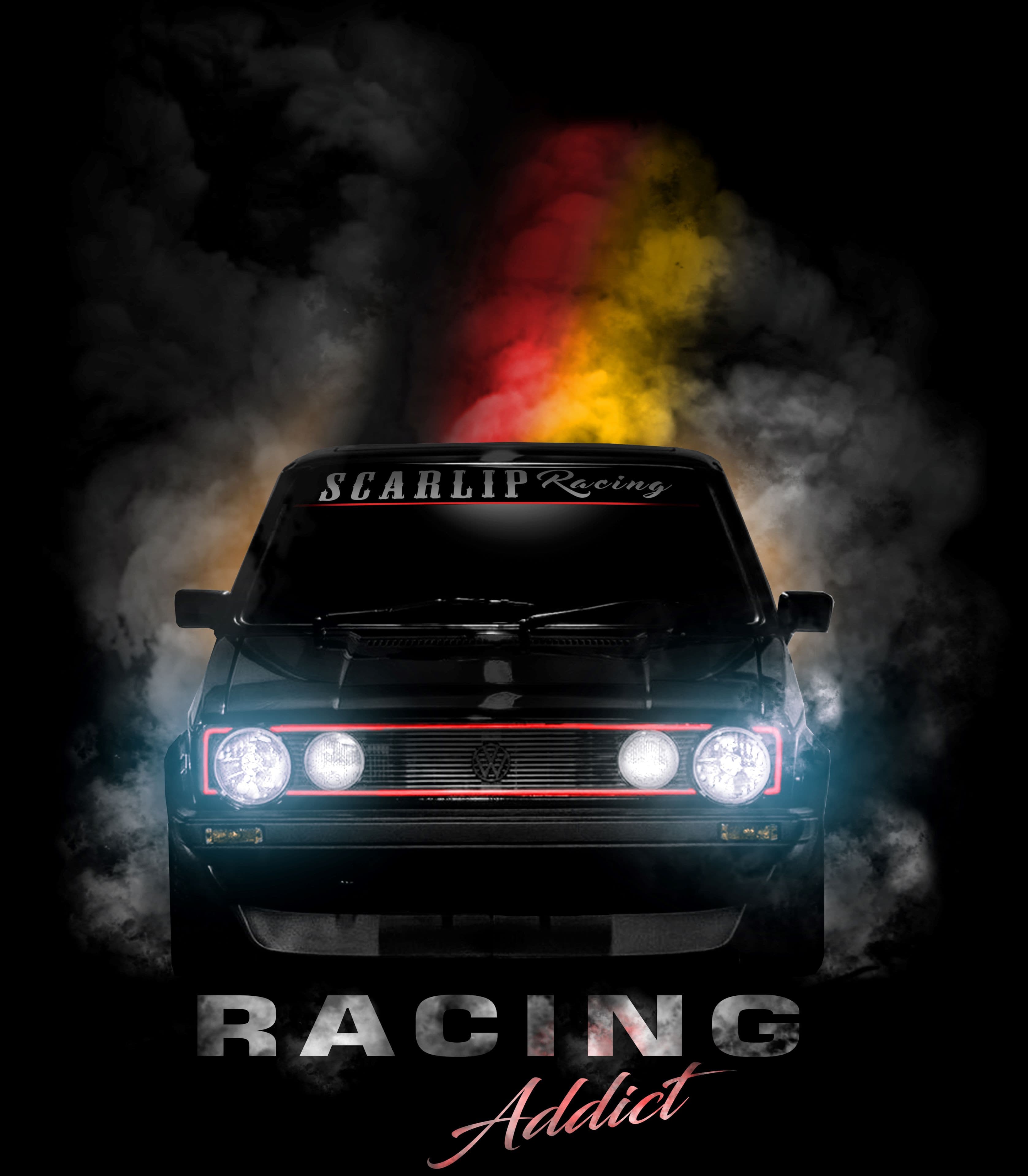 CAMISETA VW GOLF MK1 (4FAROS)