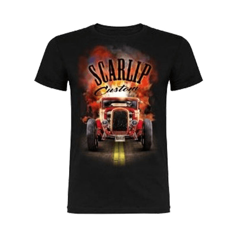 CAMISETA HOT ROD CALAVERA SCARLIP