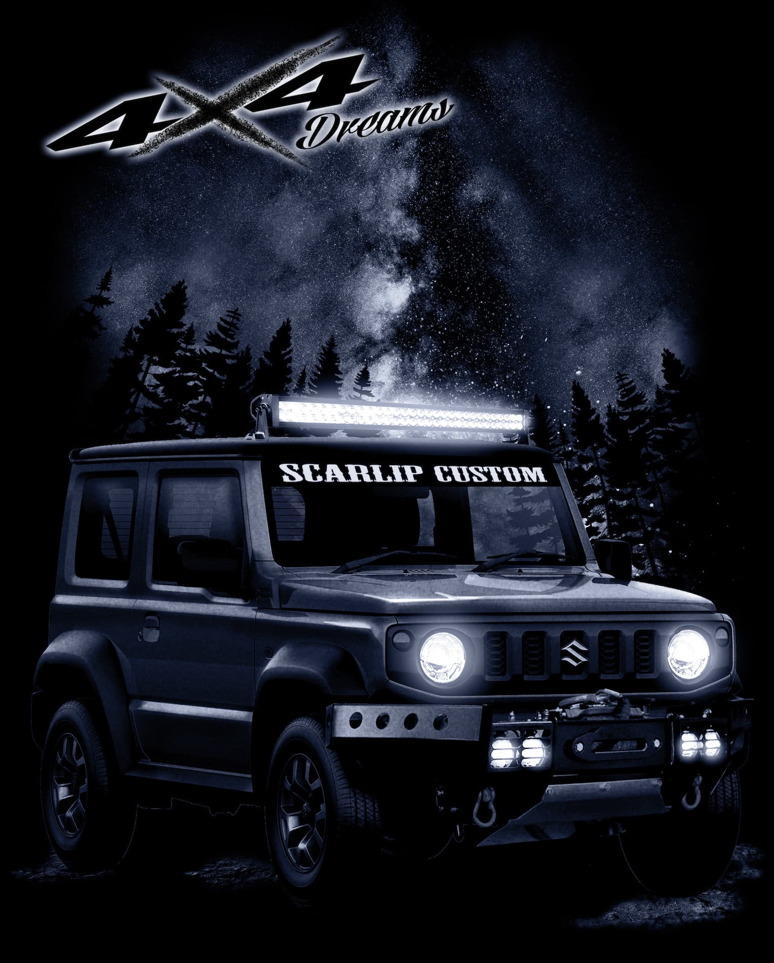 CAMISETA DREAMS 4X4 SUZUKI JUMMI 2019