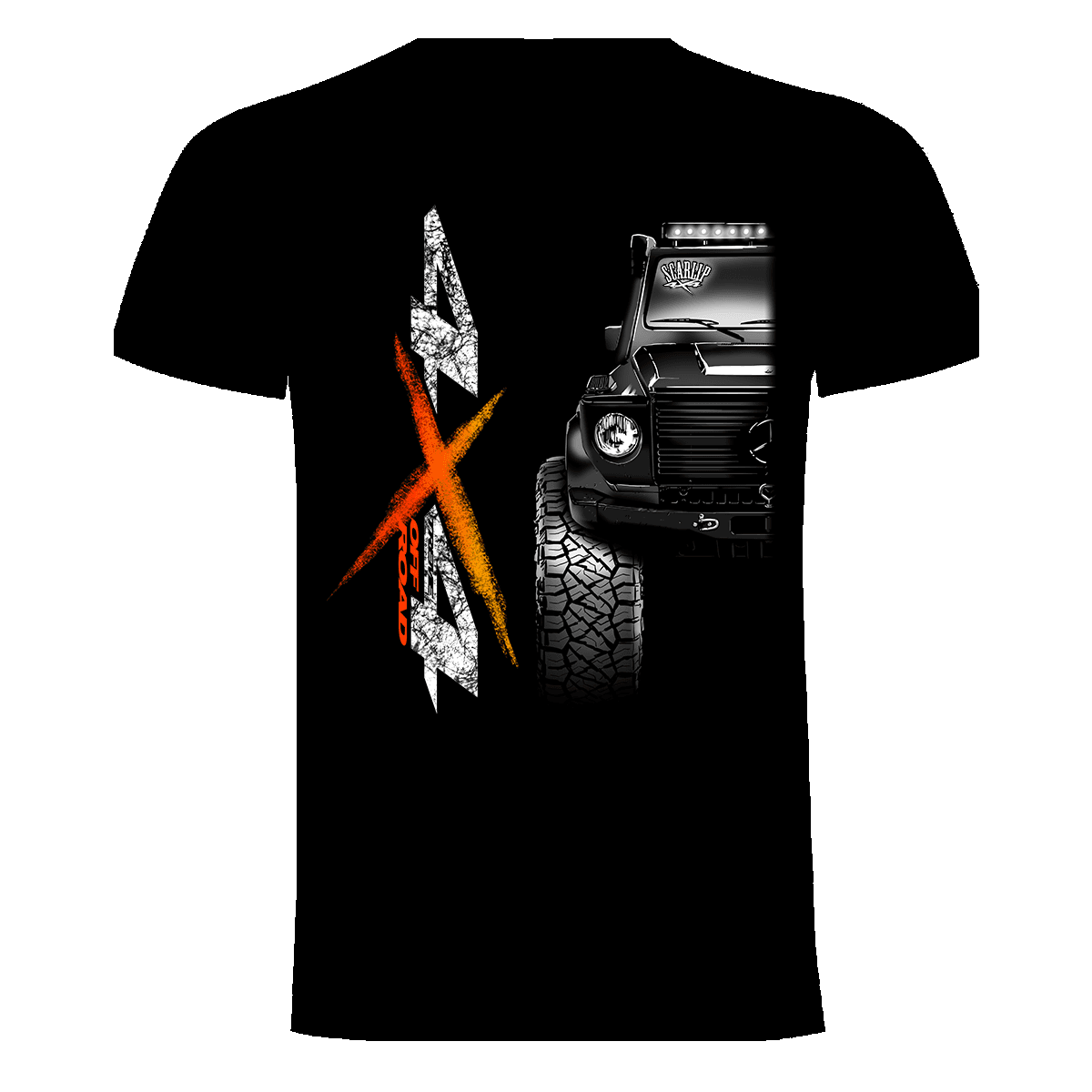 CAMISETA 4X4 OFF ROAD MERCEDES G2