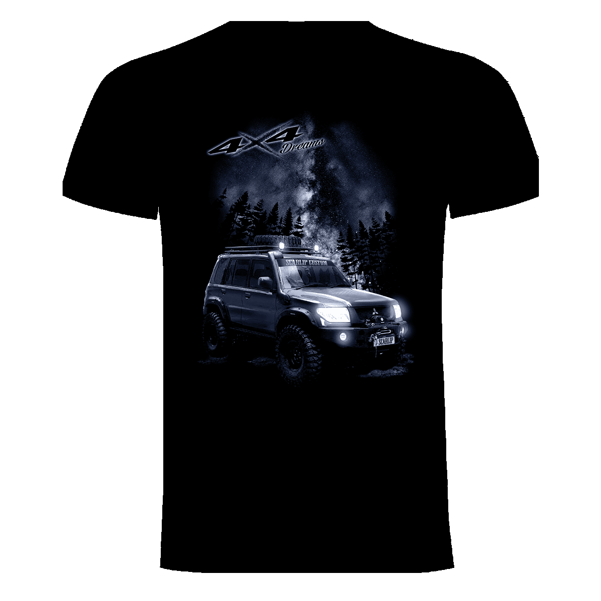 CAMISETA DREAMS 4X4 MITSUBISHI MONTERO MK3