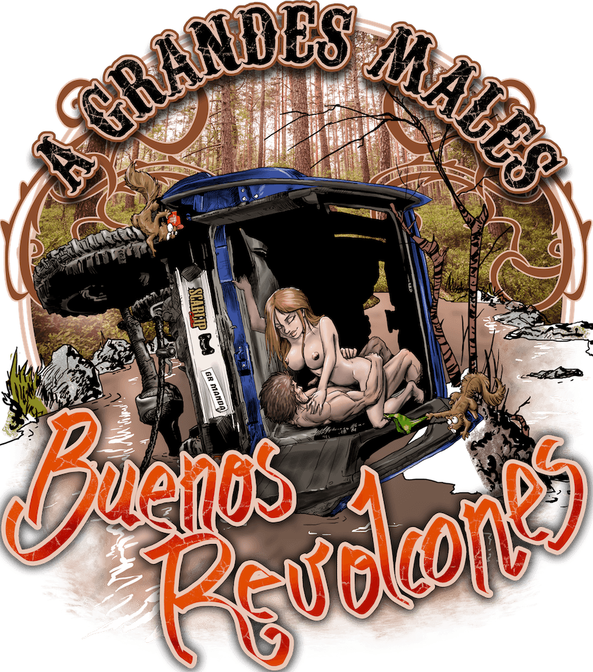 CAMISETA A GRANDES MALES BUENOS REVOLCONES (PATROLGR)