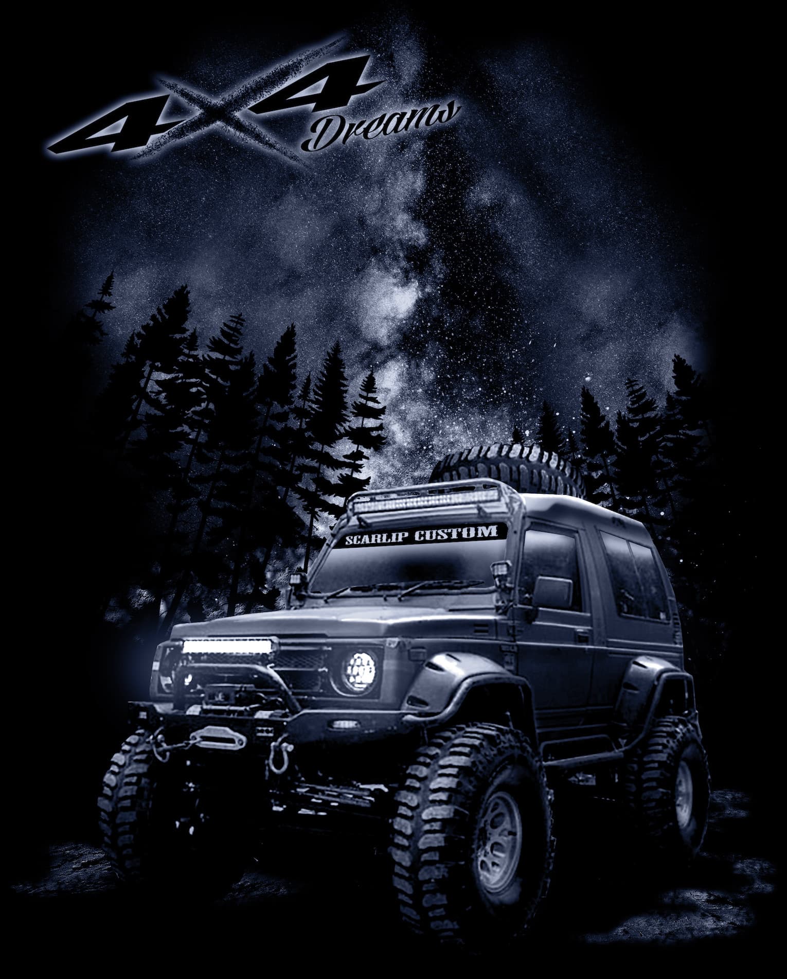 CAMISETA DREAMS 4X4 SUZUKI SAMURAI