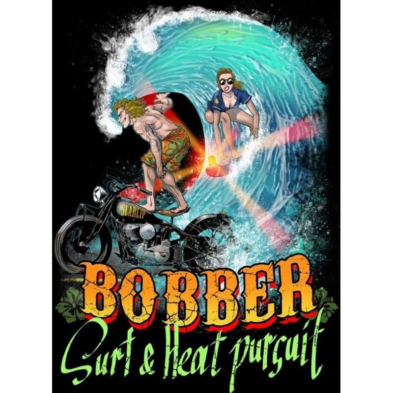 CAMISETA BOBBER SURF AND HEAT PURSUIT