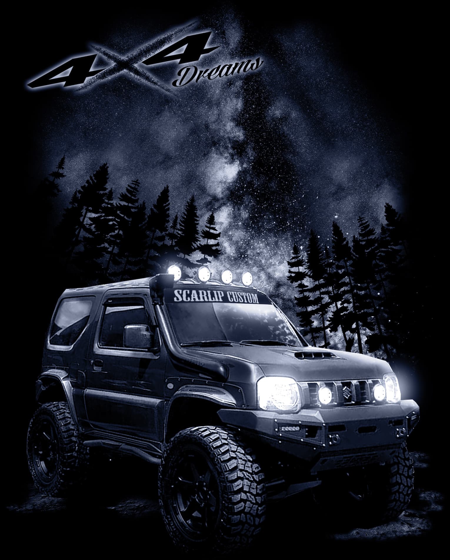 CAMISETA DREAMS 4X4 SUZUKI JUMMI 2009