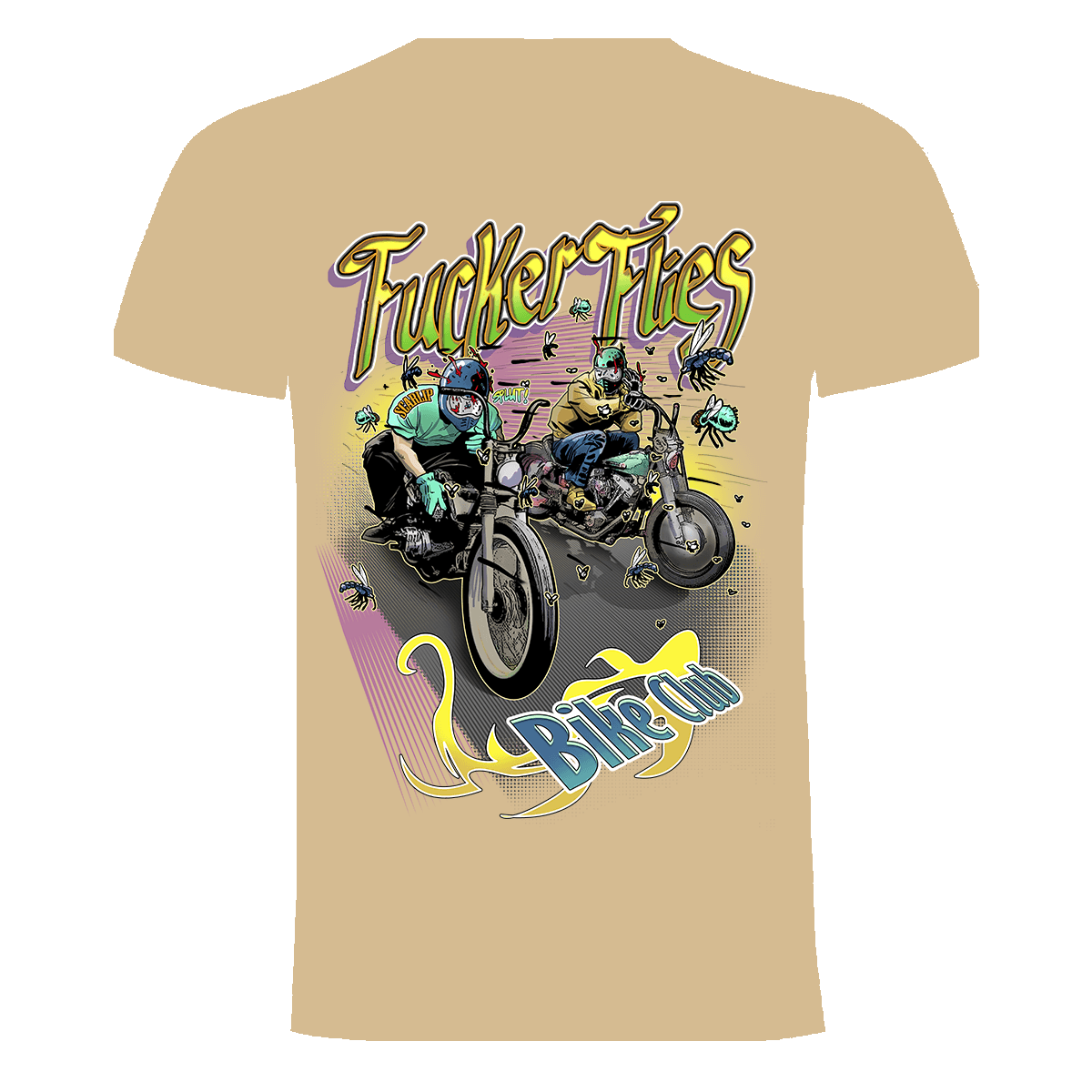 CAMISETA FUCKER FLIES BIKE CLUB