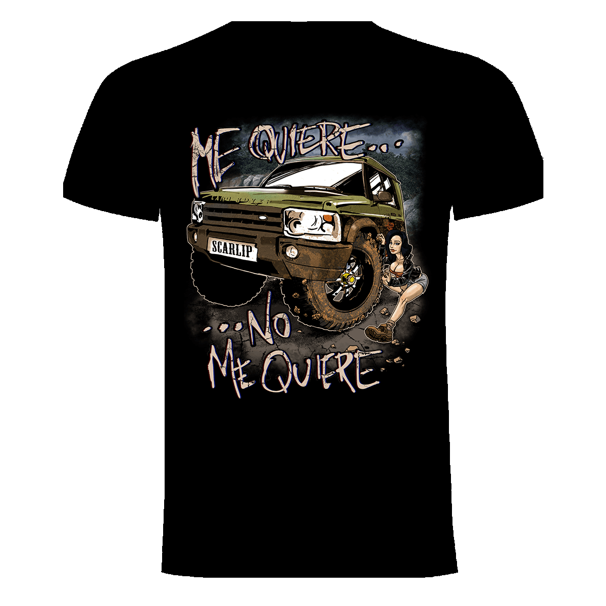 CAMISETA ME QUIERE, NO ME QUIERE (LAND ROVER)