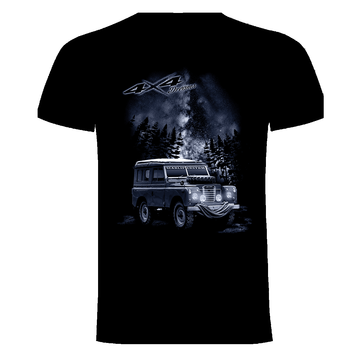 CAMISETA DREAMS 4X4 LAND ROVER SERIE 3
