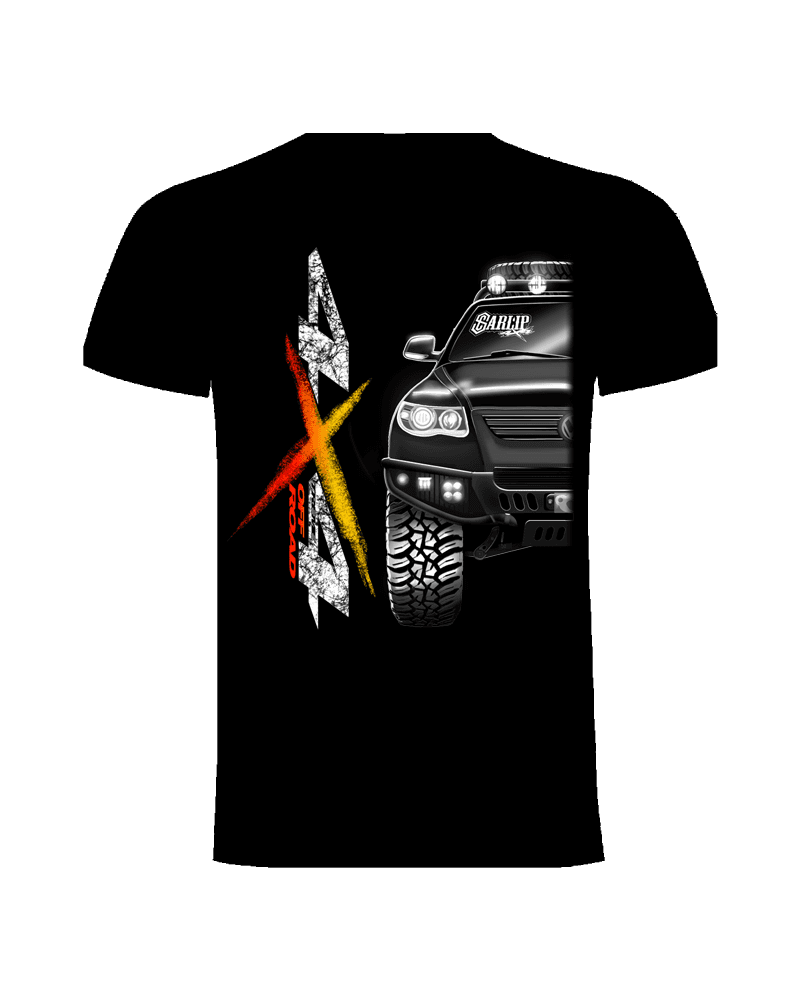 CAMISETA 4X4 OFF ROAD VOLKSWAGEN TOUAREG