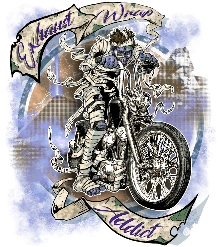 CAMISETA EXHAUST WRAP ADDICT