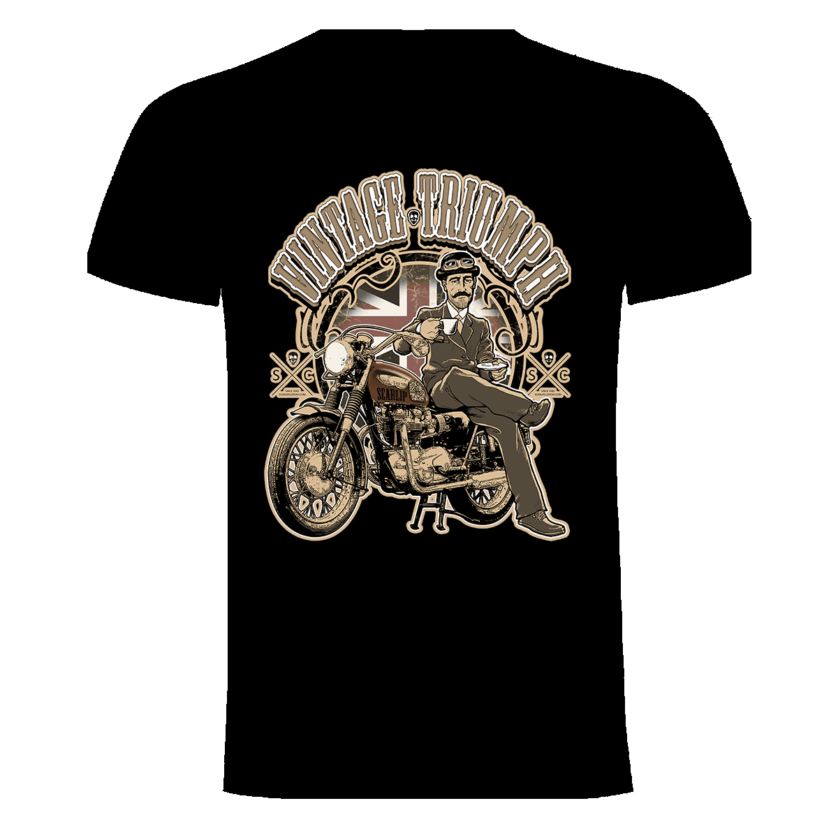 CAMISETA VINTAGE TRIUMPH