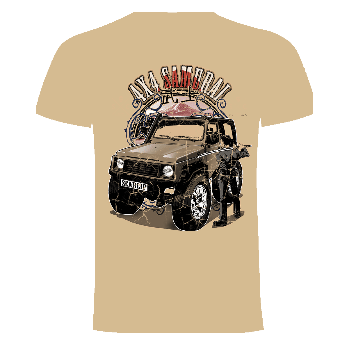 CAMISETA 4X4 SAMURAI
