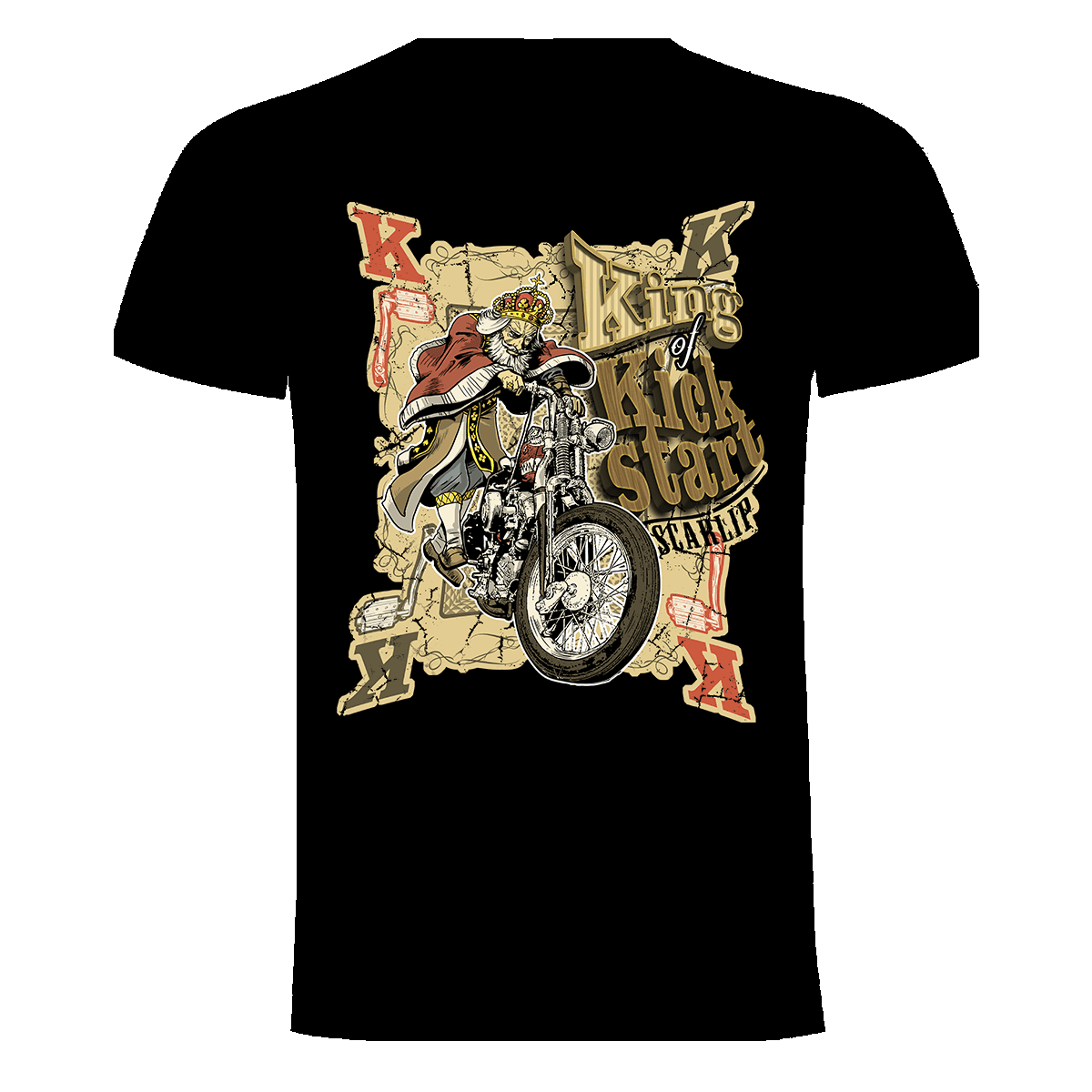 CAMISETA KING OF KICKSTART