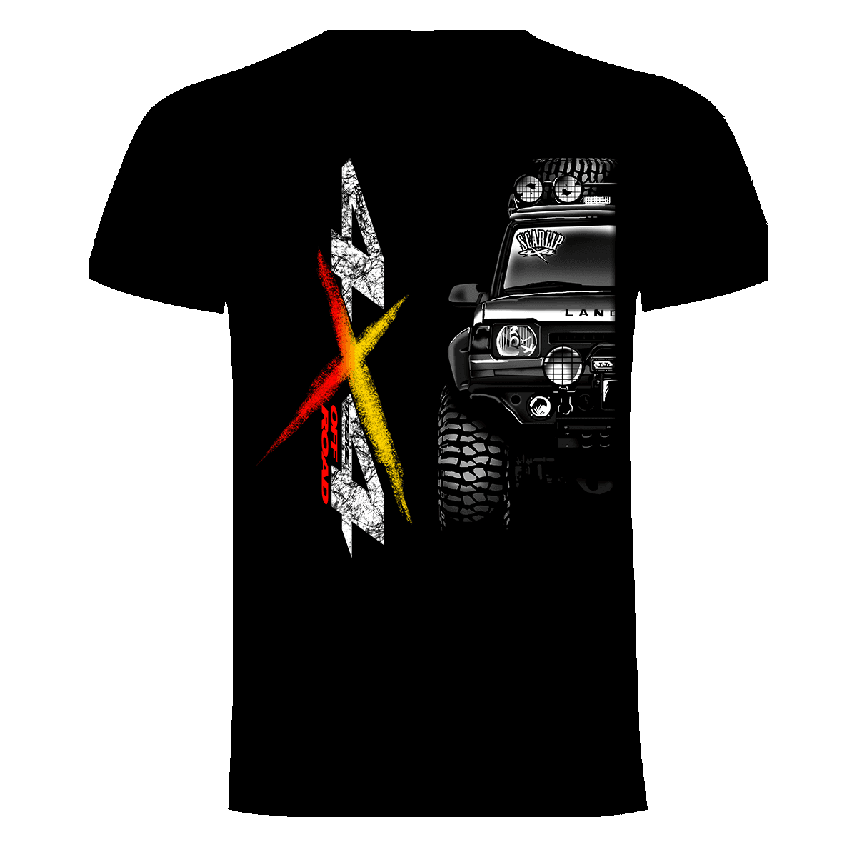 CAMISETA 4X4 OFF ROAD LAND ROVER DISCOVERY 2