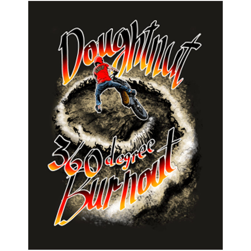 CAMISETA DOUGHTNUT 360 DEGREE