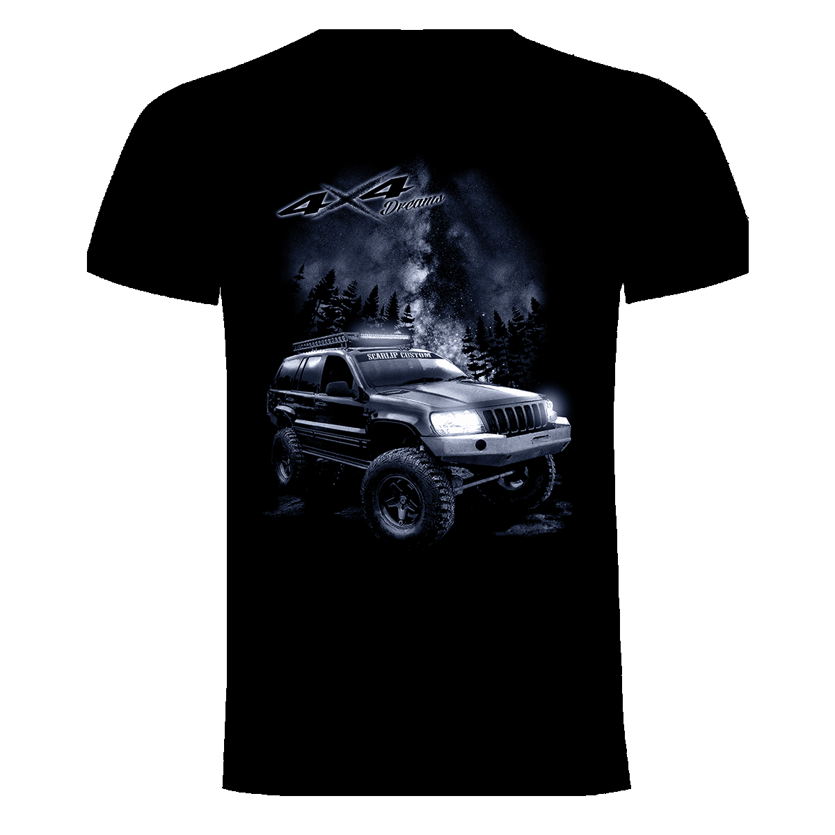 CAMISETA DREAMS 4X4 JEEP WJ