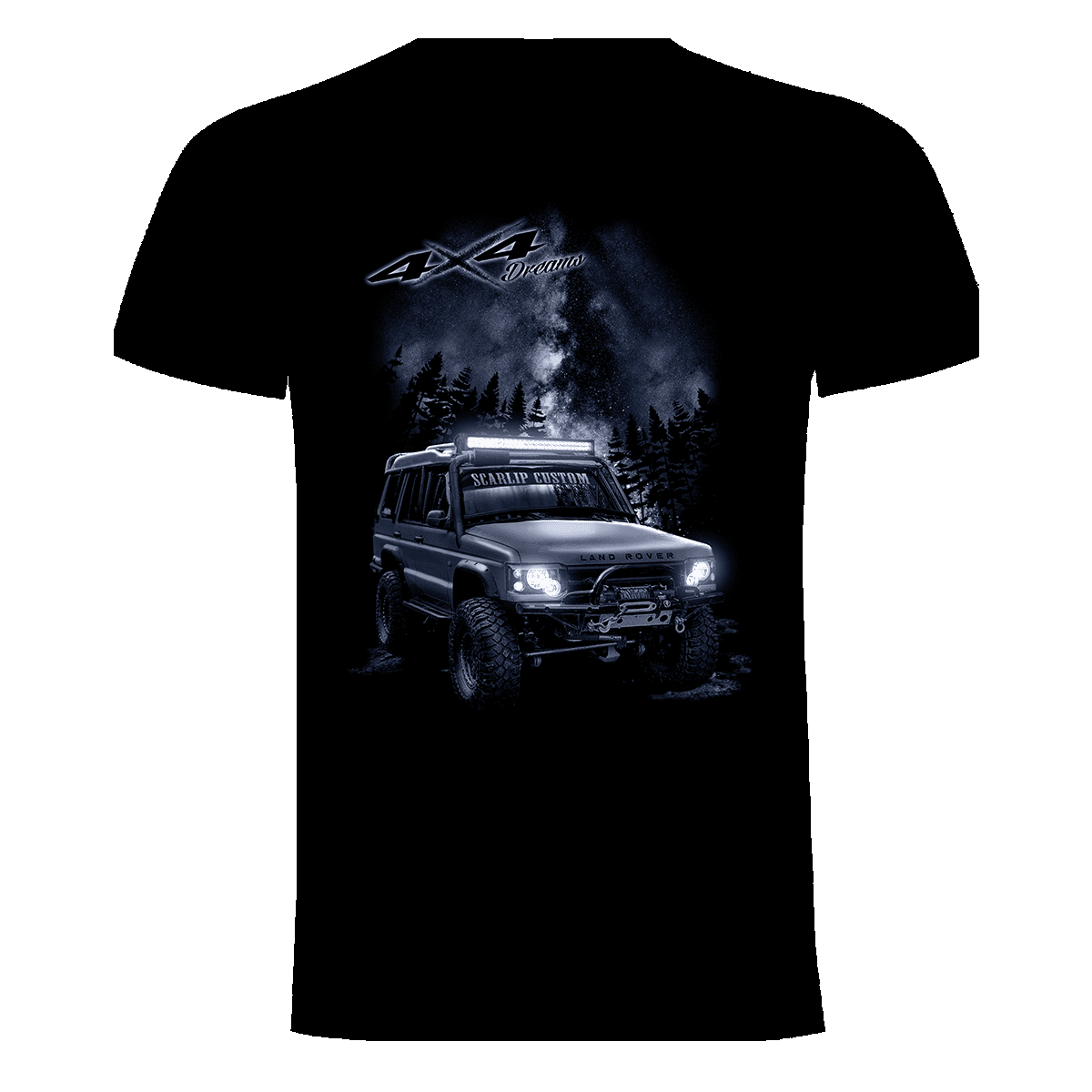 CAMISETA DREAMS 4X4 LAND ROVER DISCOVERY 2