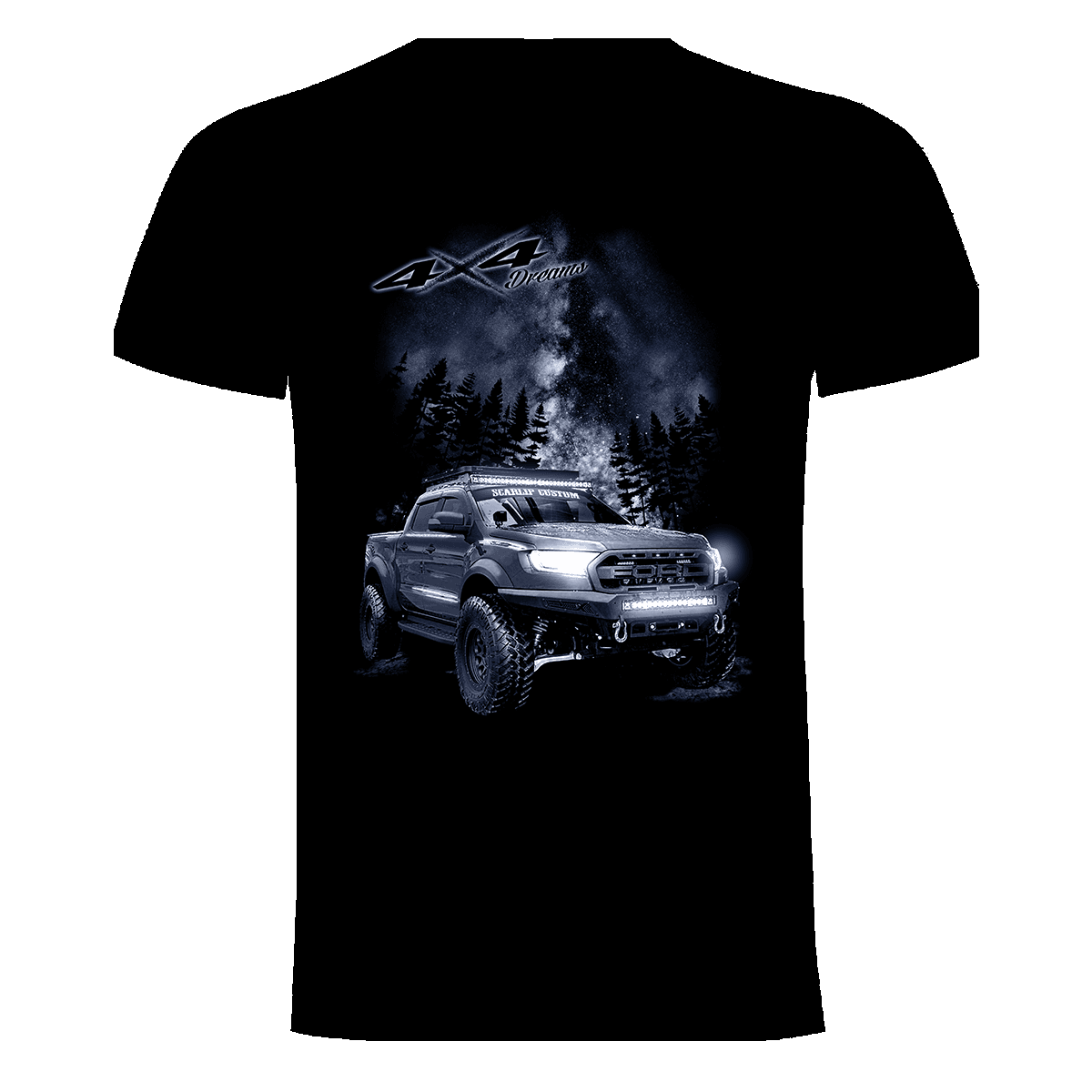 CAMISETA DREAMS 4X4 FORD RANGER RAPTOR
