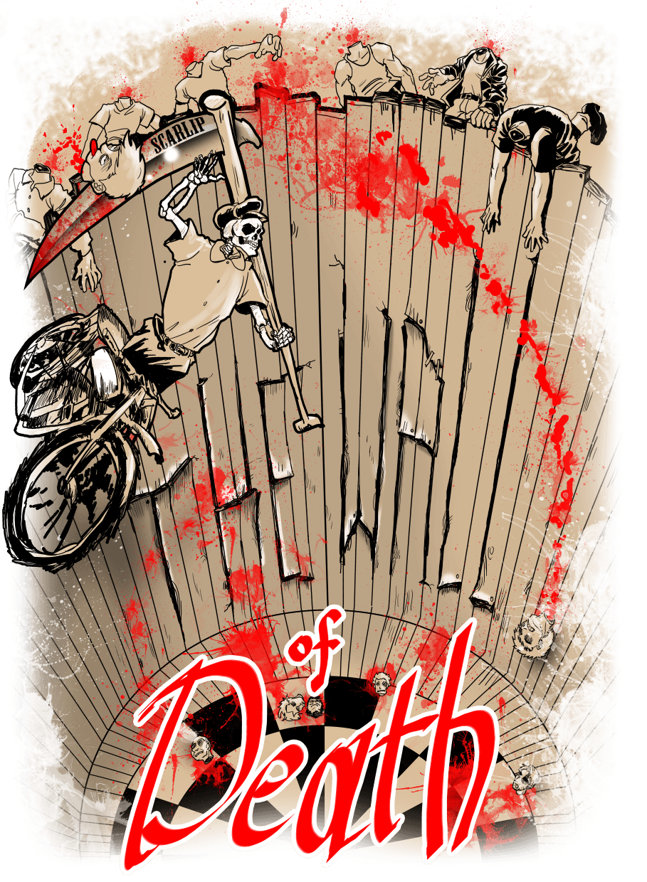 CAMISETA THE WALL OF DEATH