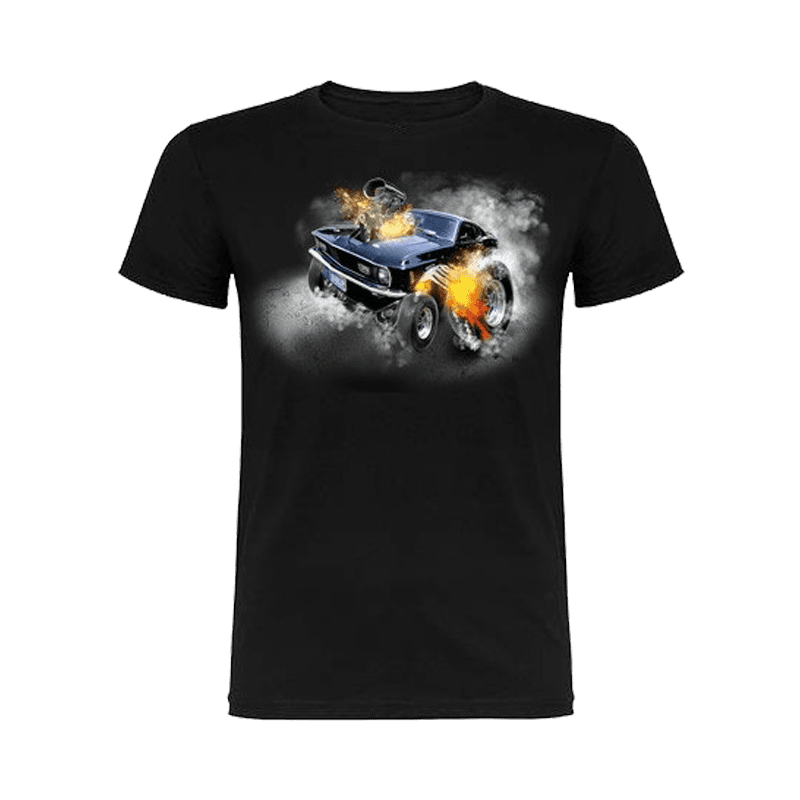 CAMISETA MUSTANG CARTOON
