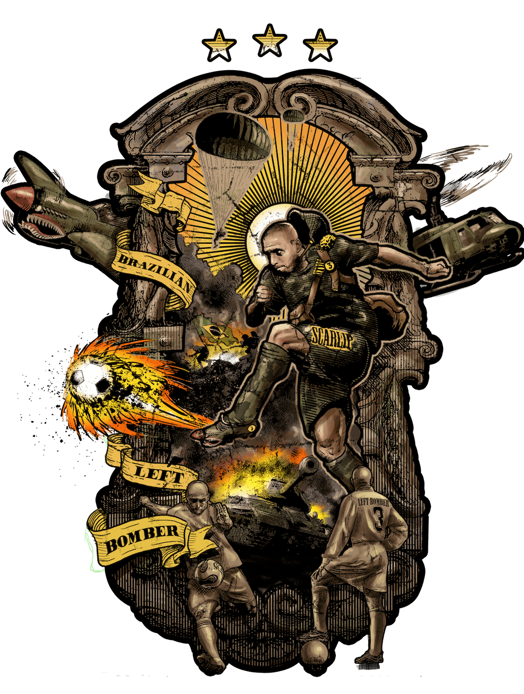 Camiseta Roberto Carlos